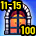 ผ่านสุสานหอคอยสวรรค์เลเวล 11-15 จำนวน 100 ครั้ง