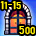ผ่านสุสานหอคอยสวรรค์เลเวล 11-15 จำนวน 500 ครั้ง