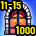 ผ่านสุสานหอคอยสวรรค์เลเวล 11-15 จำนวน 1000 ครั้ง